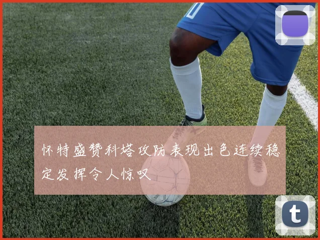 怀特盛赞科塔攻防表现出色连续稳定发挥令人惊叹